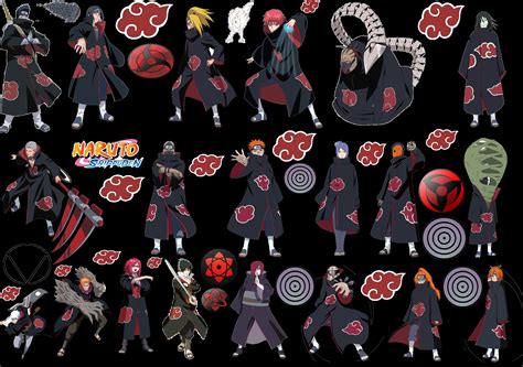 personagens de akatsuki|Characters 